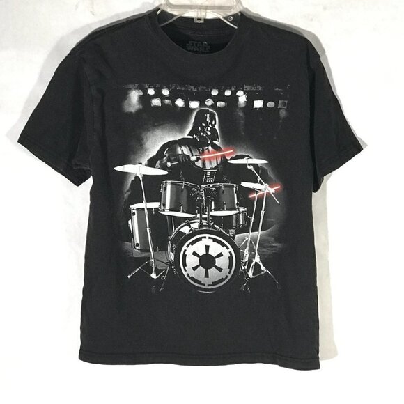 Disney Star Wars Darth Vader Black Short Sleeve T Shirt Tee - Picture 2 of 4